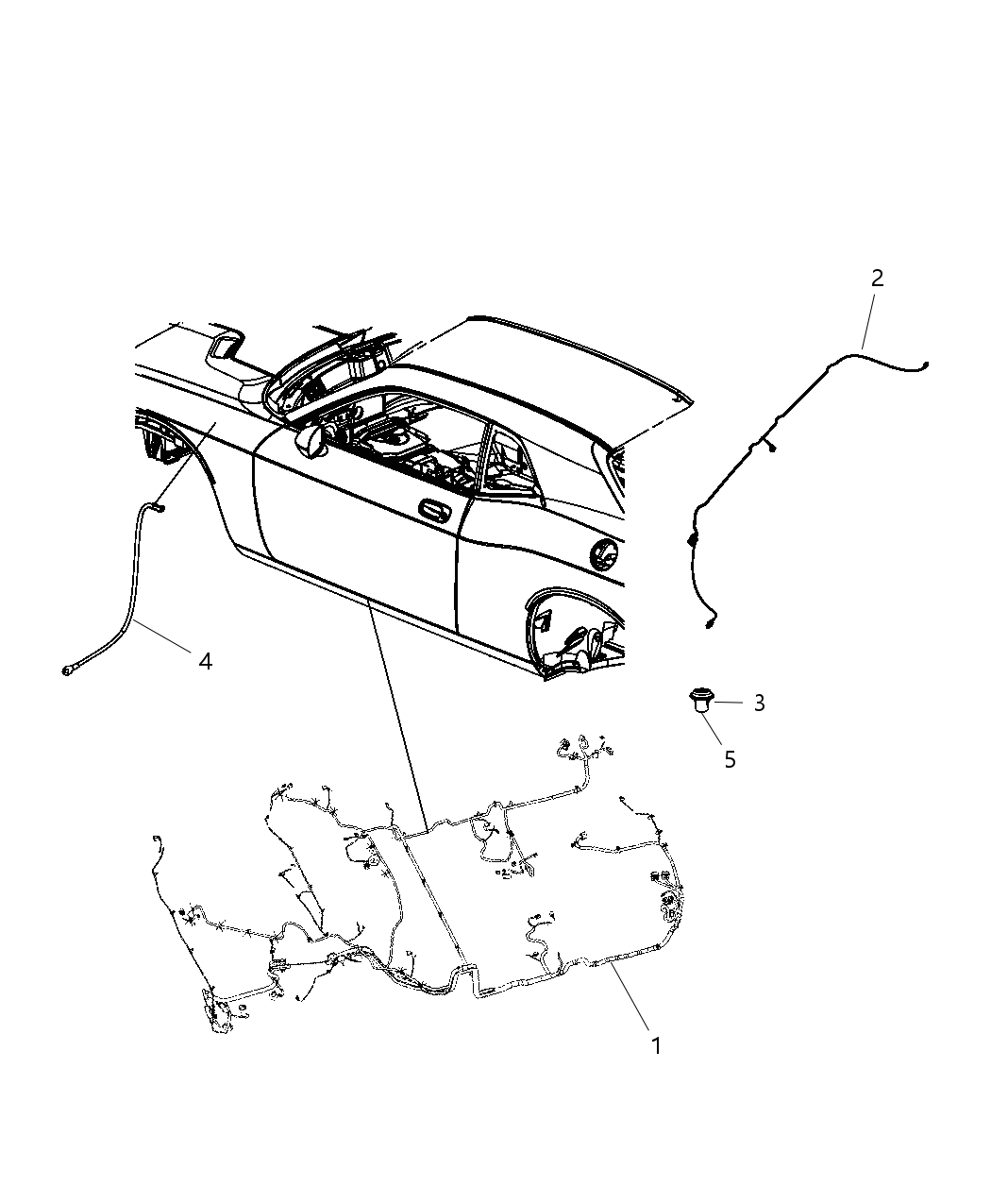 Mopar 68062012AC Wiring Unified Body 68062012AC Mopar Wiring Unified Body