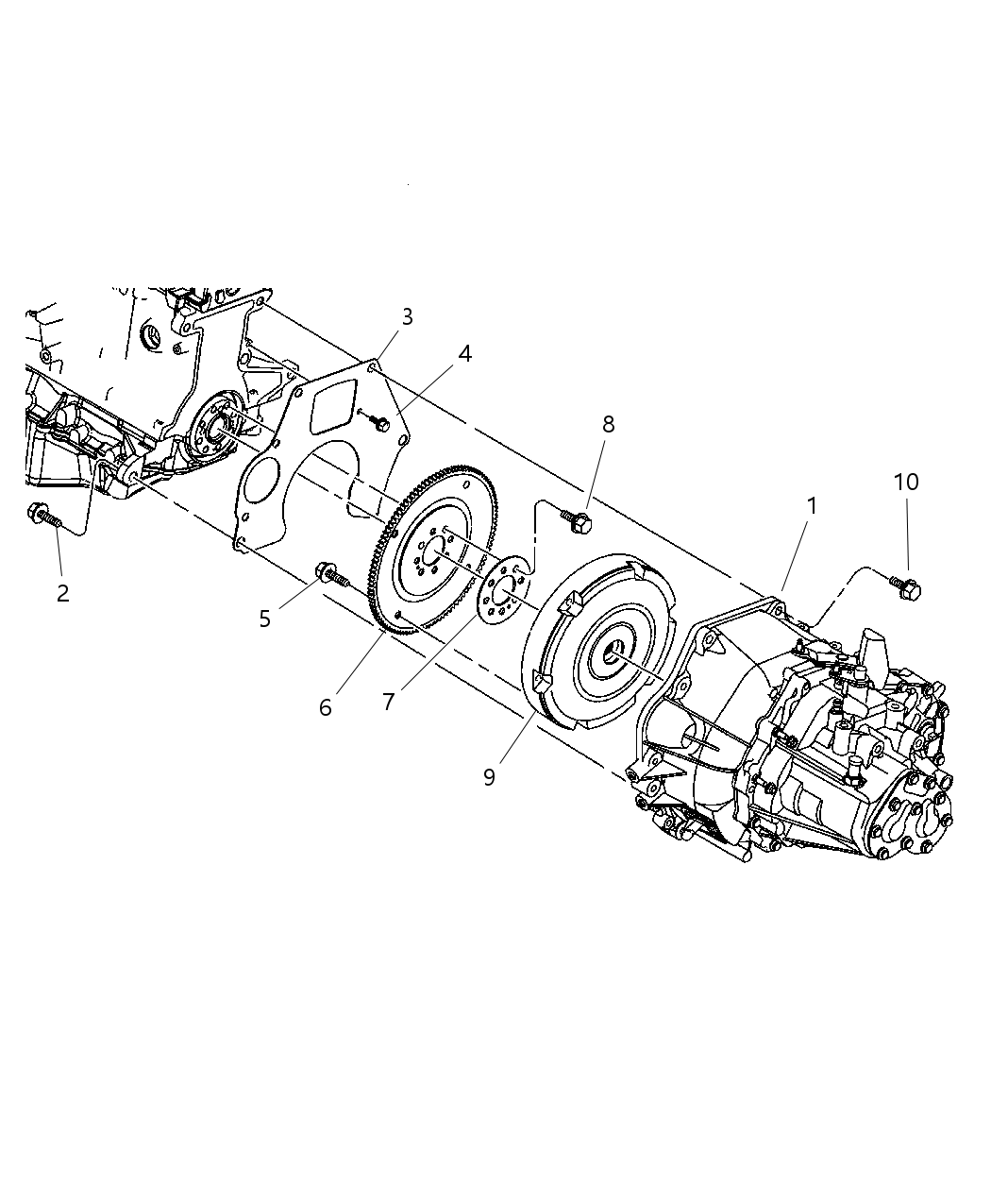 RL073563AE Mopar Transaxle