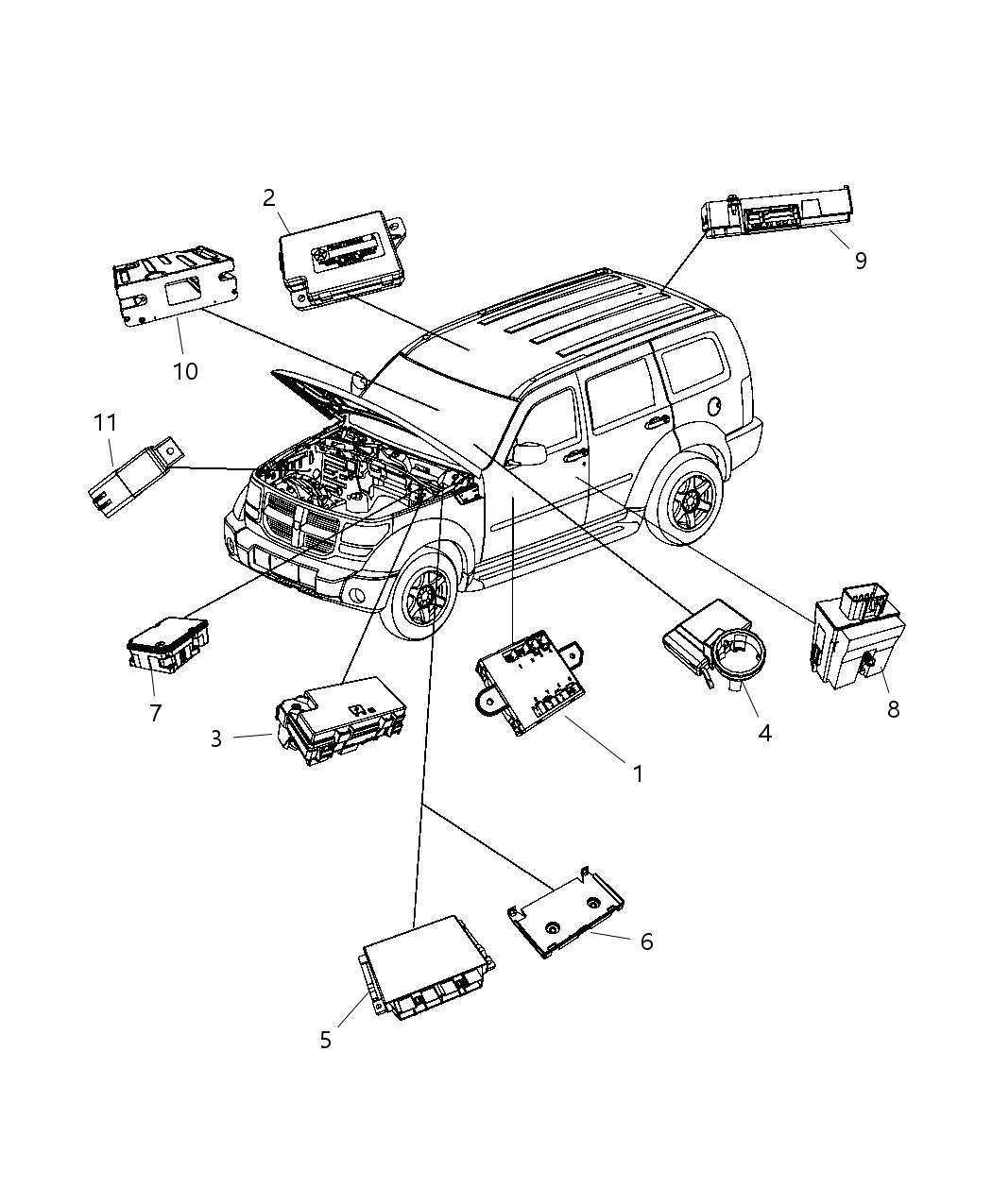 Mopar 4602676AG Module Door