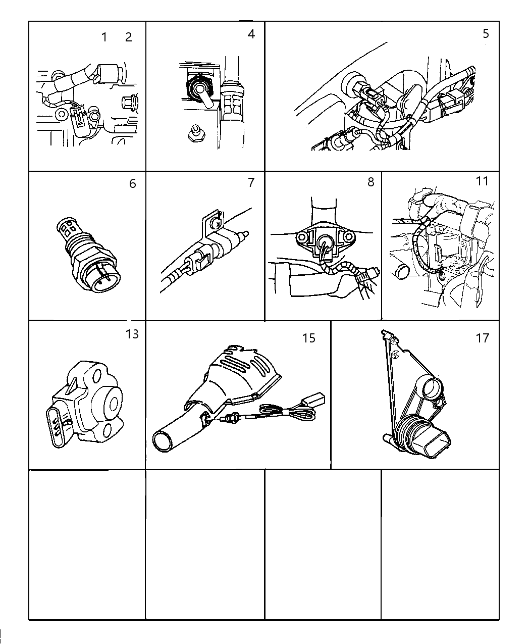 5269704AB Mopar Sensor Camshaft