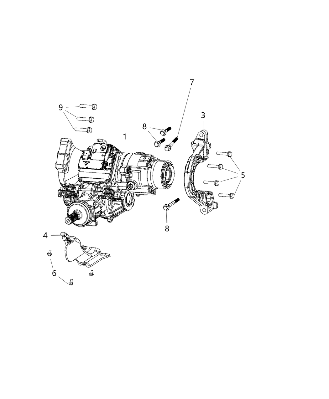 Mopar 52123674AA Hose Axle Vent