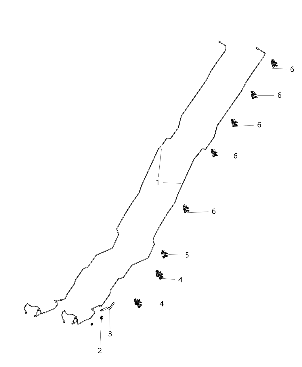 Mopar 68203821AC Tube Brake