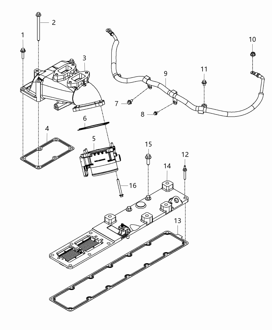 Mopar 68205987AA Valve Intake Throttle