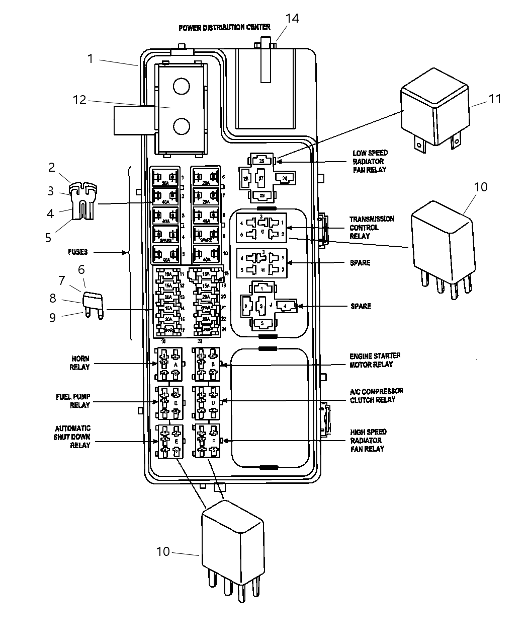 Mopar 5102037AA Fuse 150 Amp