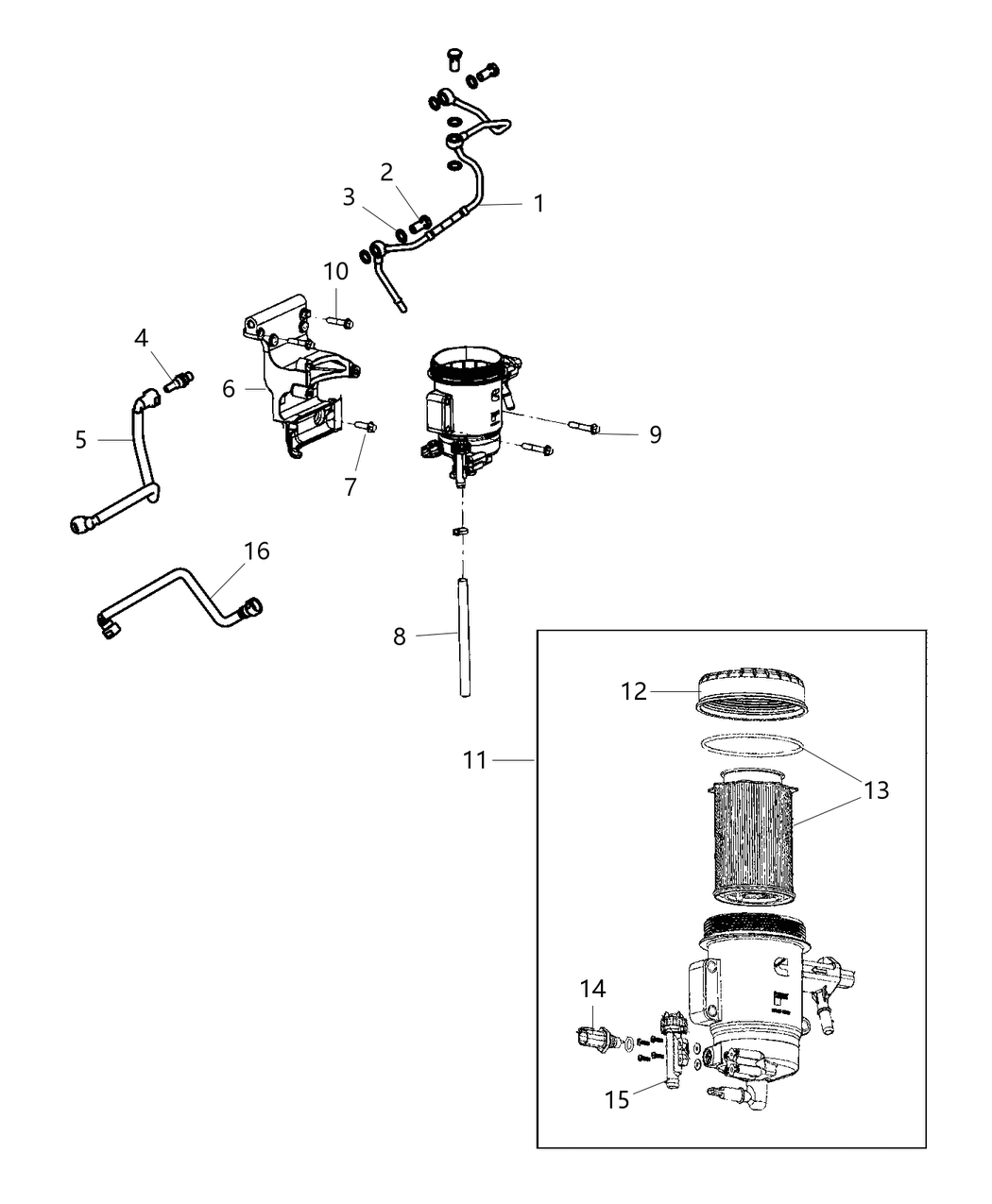 Mopar 68447592AA Connector Quick Disconnect Mopar 68447592AA Connector Quick Disconnect