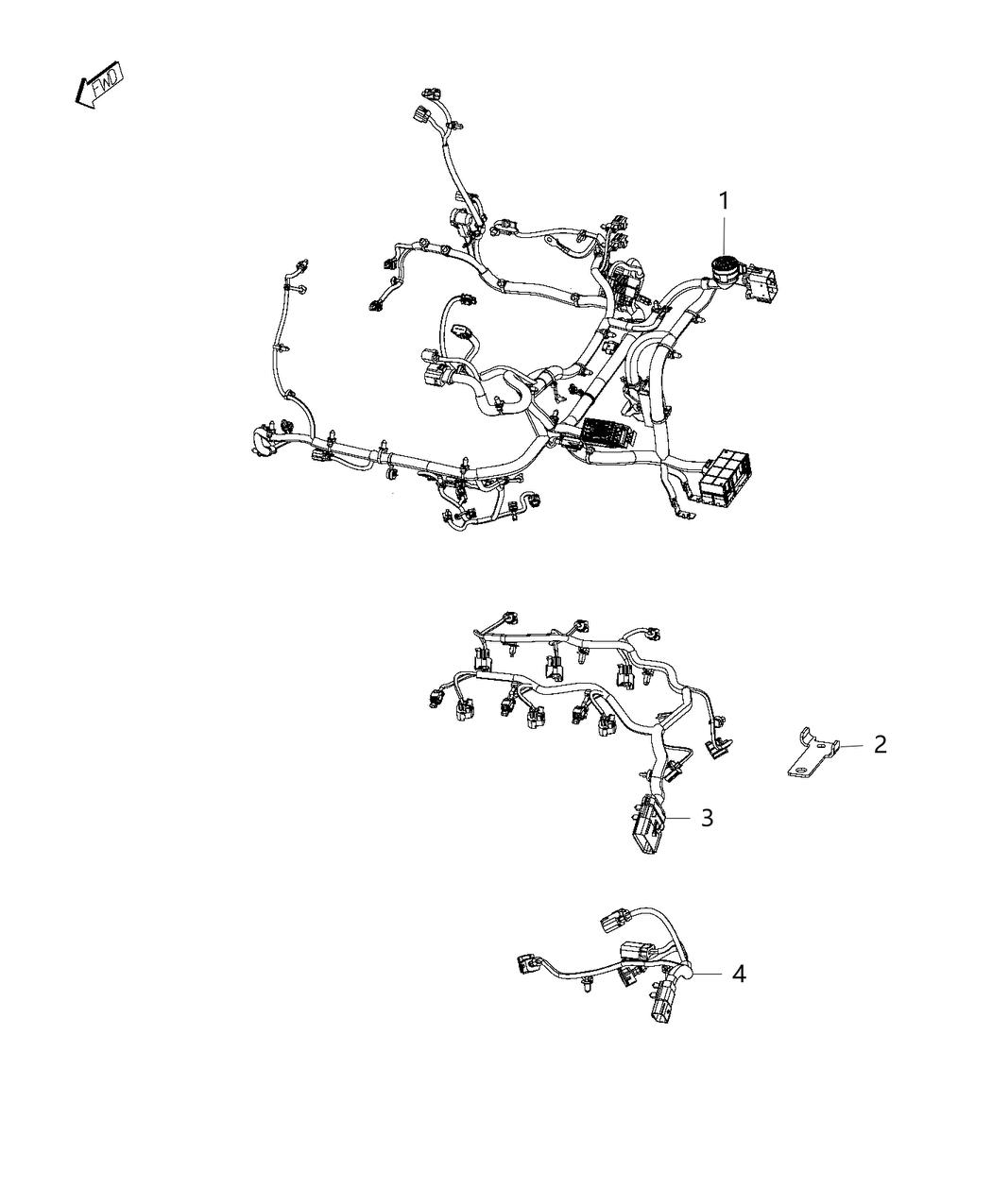 Mopar 68273496AC Wiring Engine 68273496AC Mopar Wiring Engine