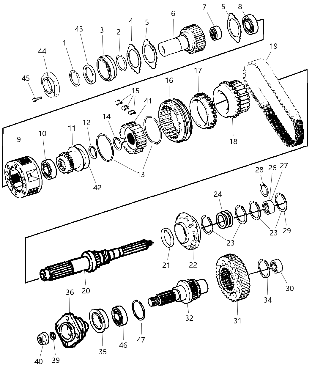 Mopar 4746256 Sprocket Transfer Case