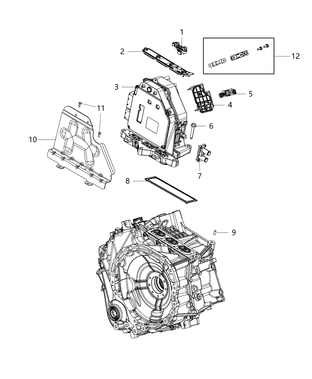 Mopar 68413465AB Module Inverter
