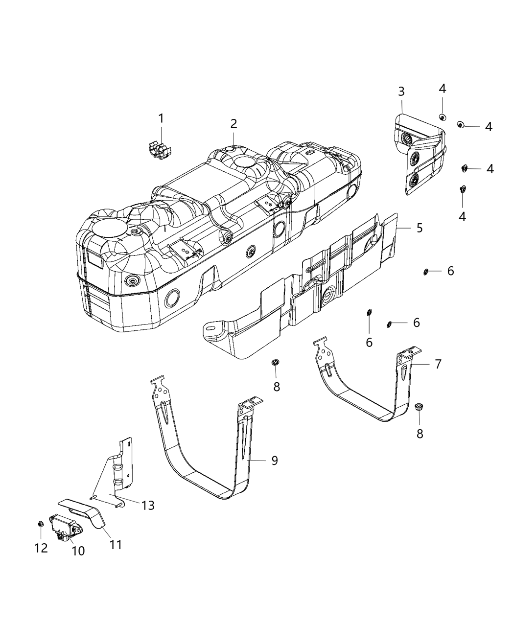 Mopar 68212844AC Bracket Module