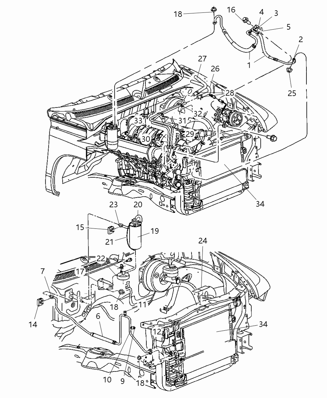 Mopar V8505866AD Condenser A/C