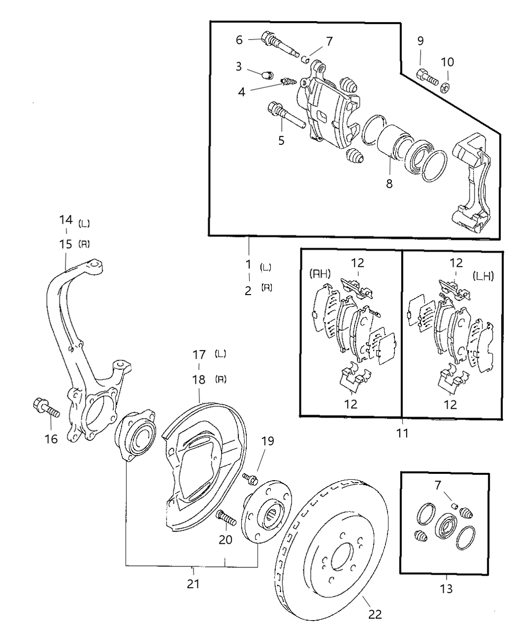 Mopar V3012926 Pad Package, Front Brake