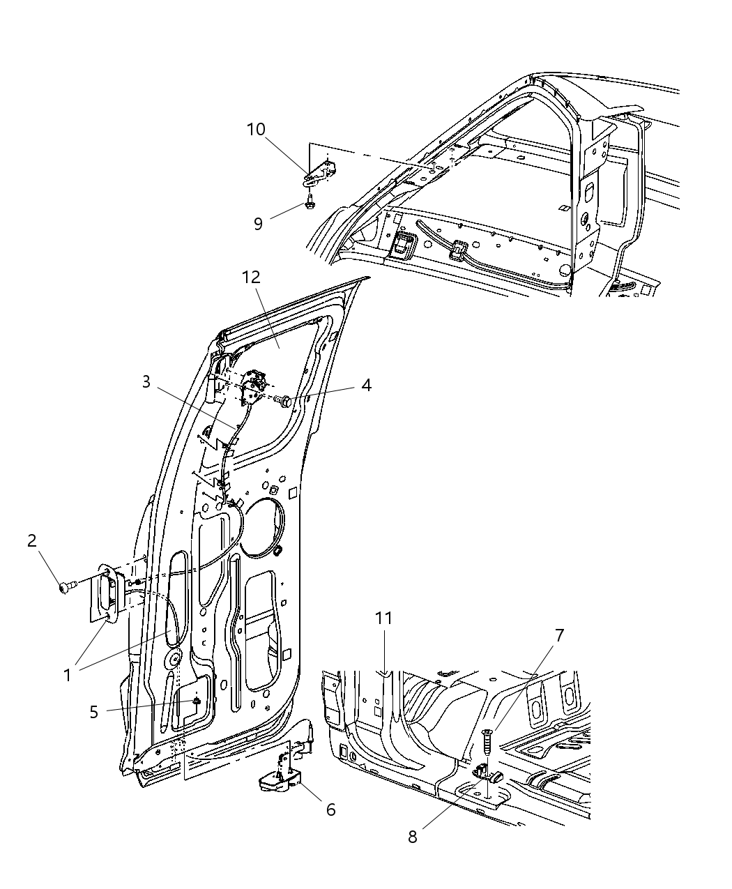 Mopar 55112098AA Bumper Door
