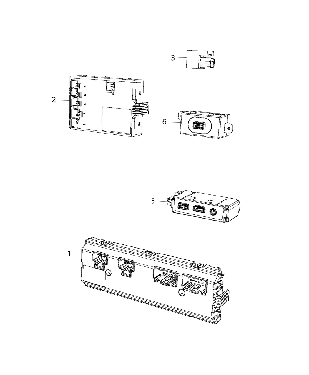 Mopar 68277189AE Module Heated Seat