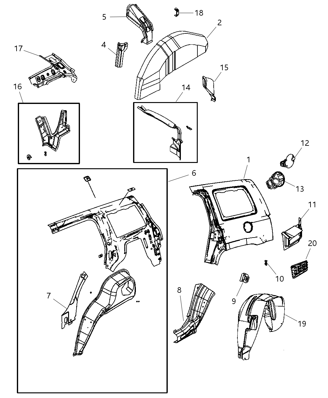 Mopar 5074647AD Weatherstrip Rear Door Body Mounted Mopar 5074647AD Weatherstrip Rear Door Body Mounted