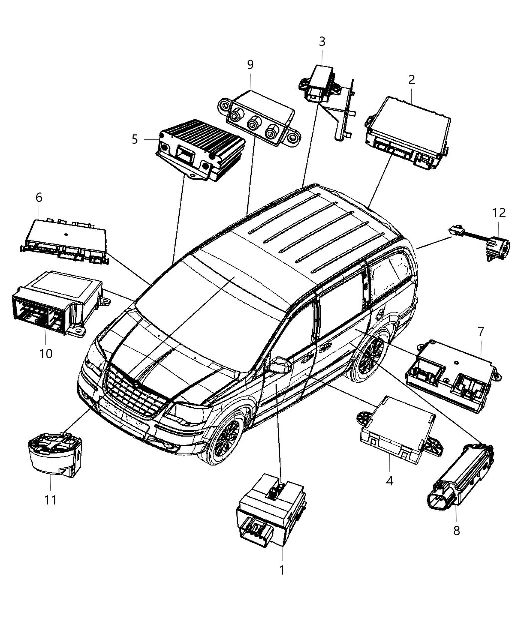 Mopar 5026861AC Module Door Mopar 5026861AC Module Door