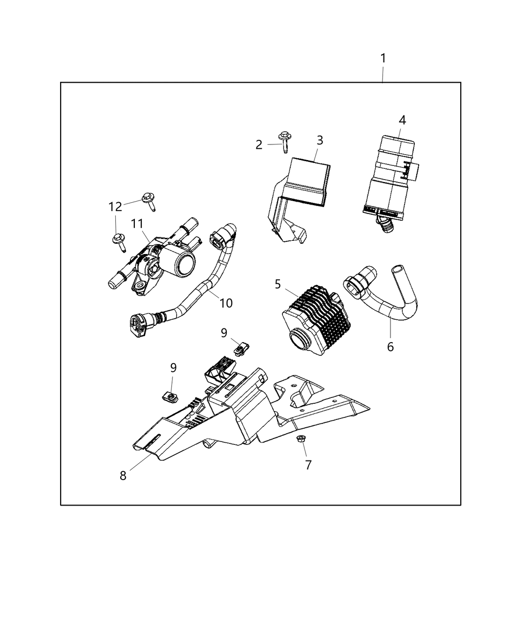 Mopar 68413334AB Pump Leak Detection