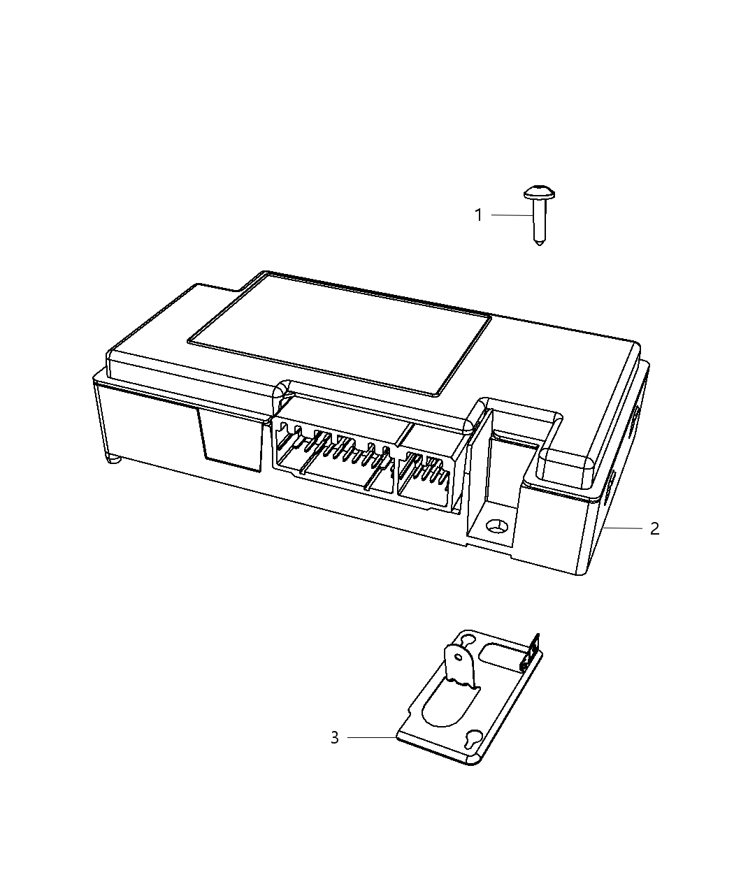 Mopar 5091073AD Telematics Hands Free Module for Navigation Radios