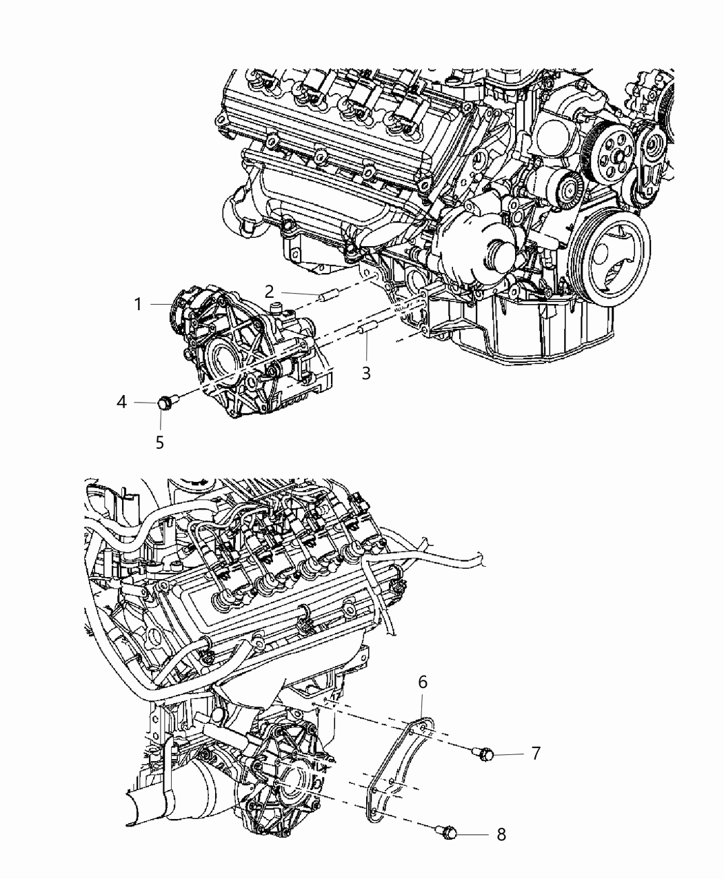 4591954AE Mopar Differential Front Axle