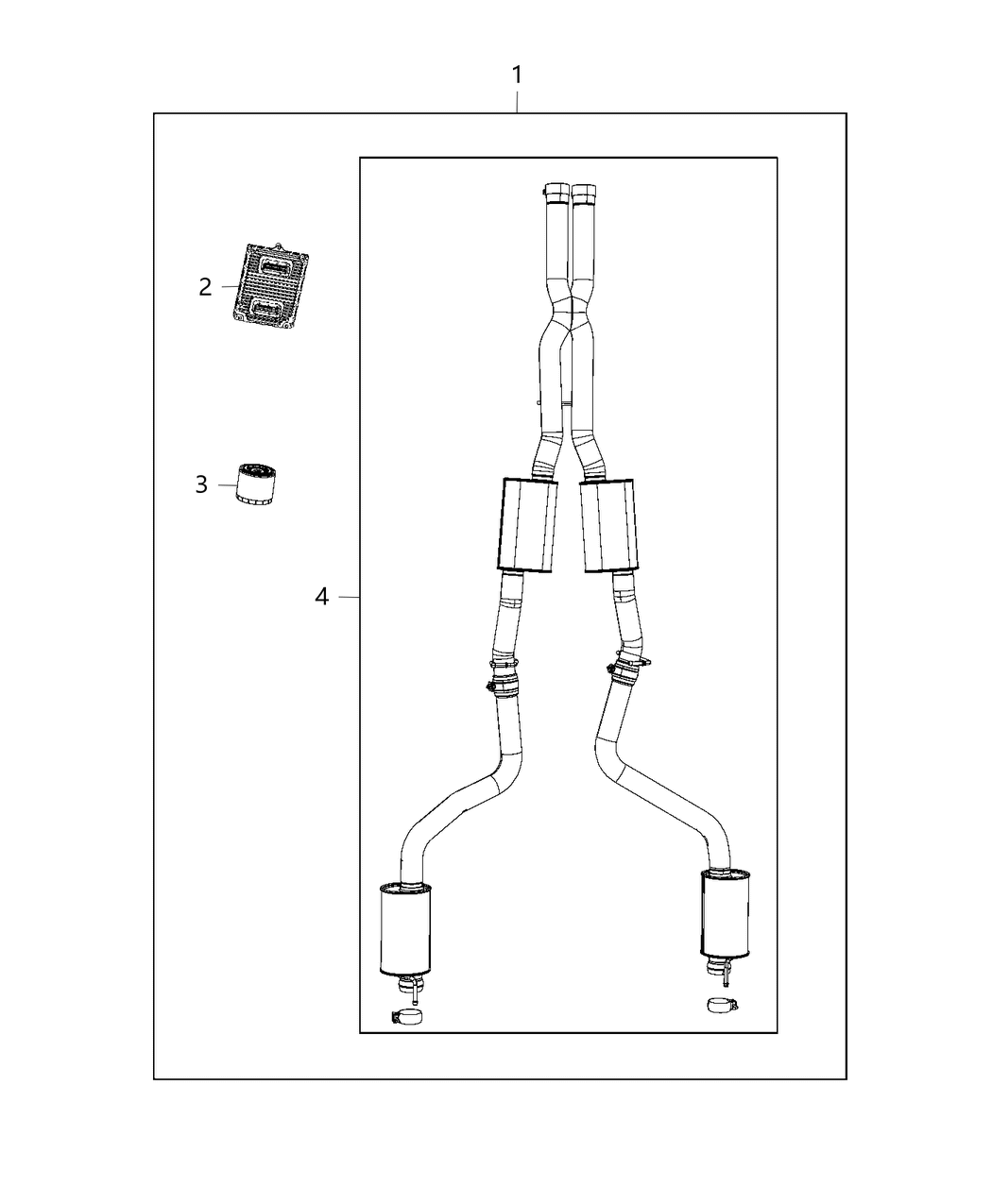 77072438 Mopar Performance Kit Scat Packing