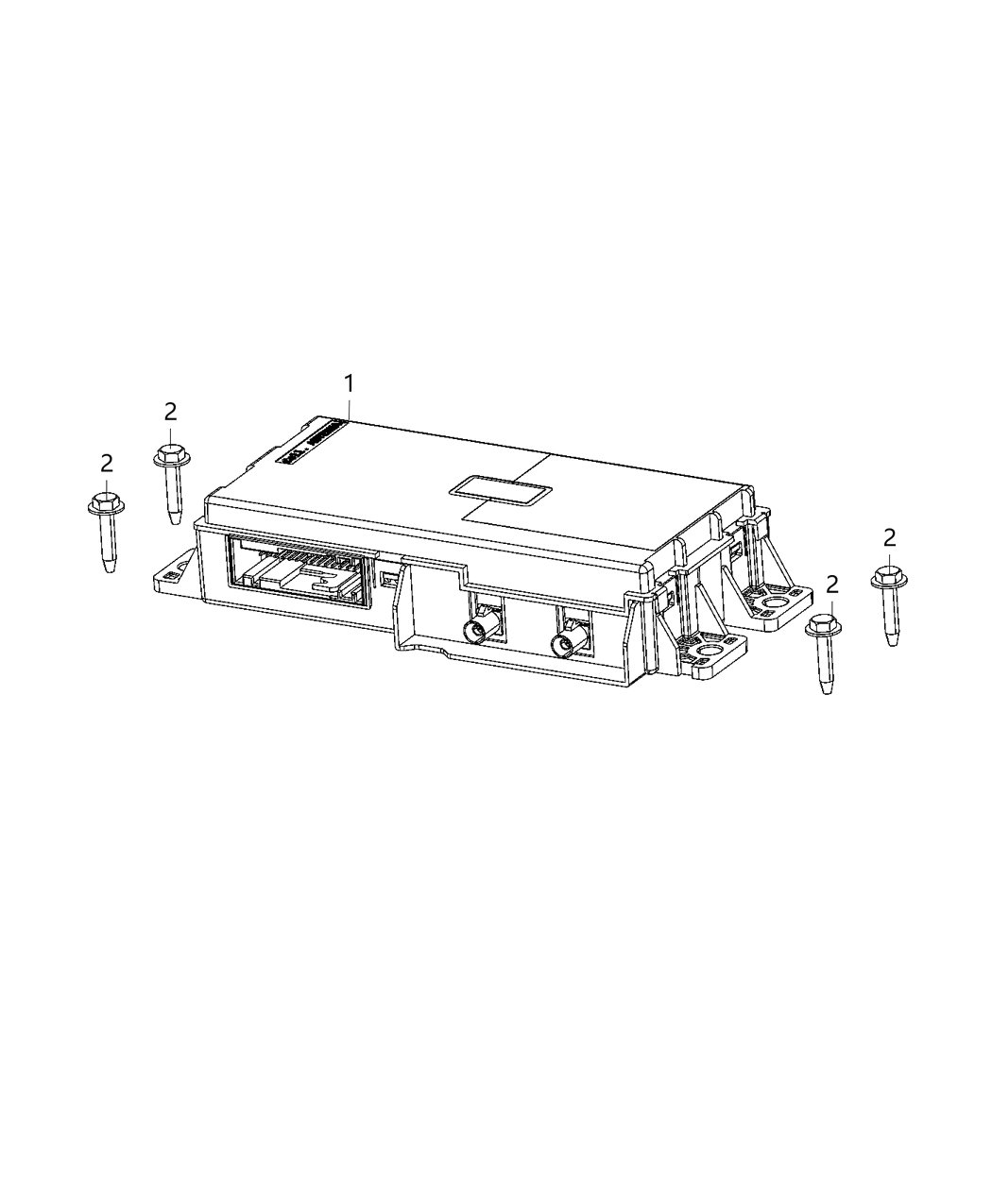 Mopar 68428707AA Module Telematics 68428707AA Mopar Module Telematics