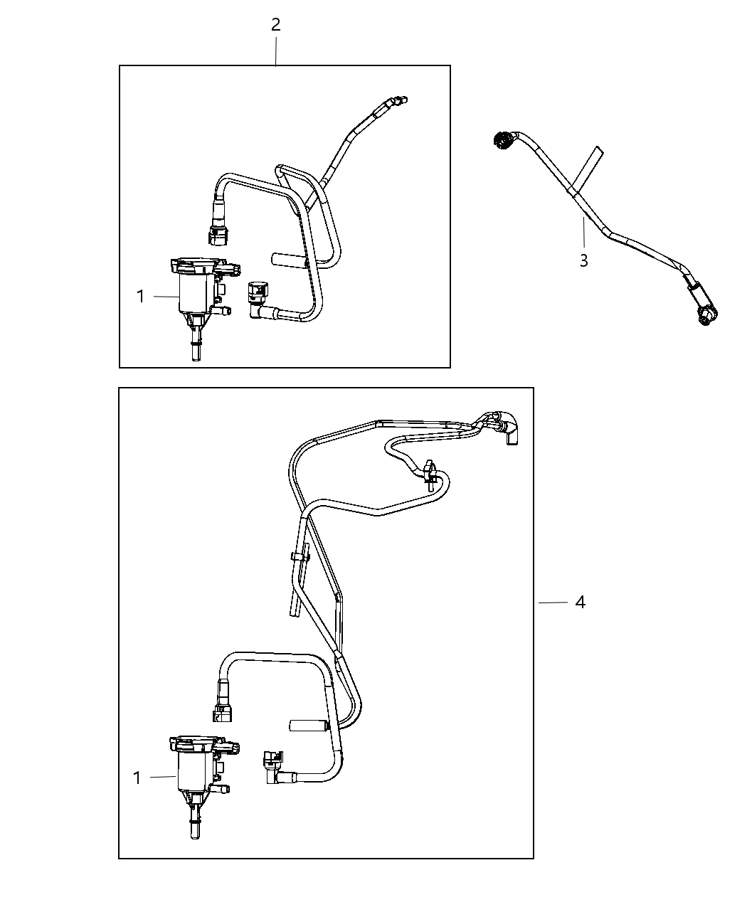 Mopar 5147030AF Harness Vapor Canister Purge