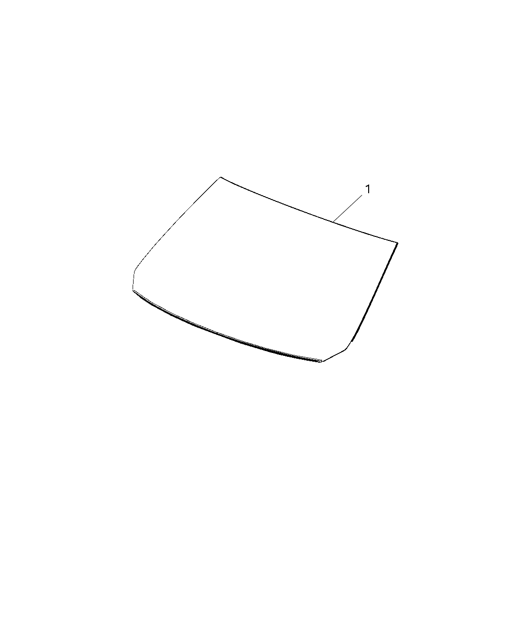 Mopar 68272876AD Windshield
