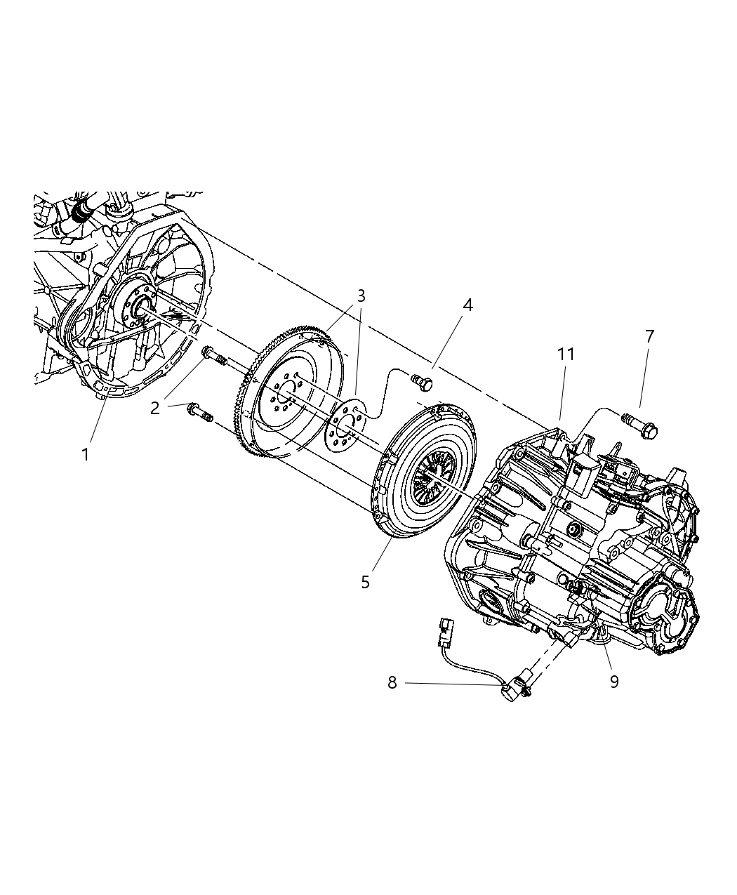 Mopar 4668725AC Plate Clutch Pressure