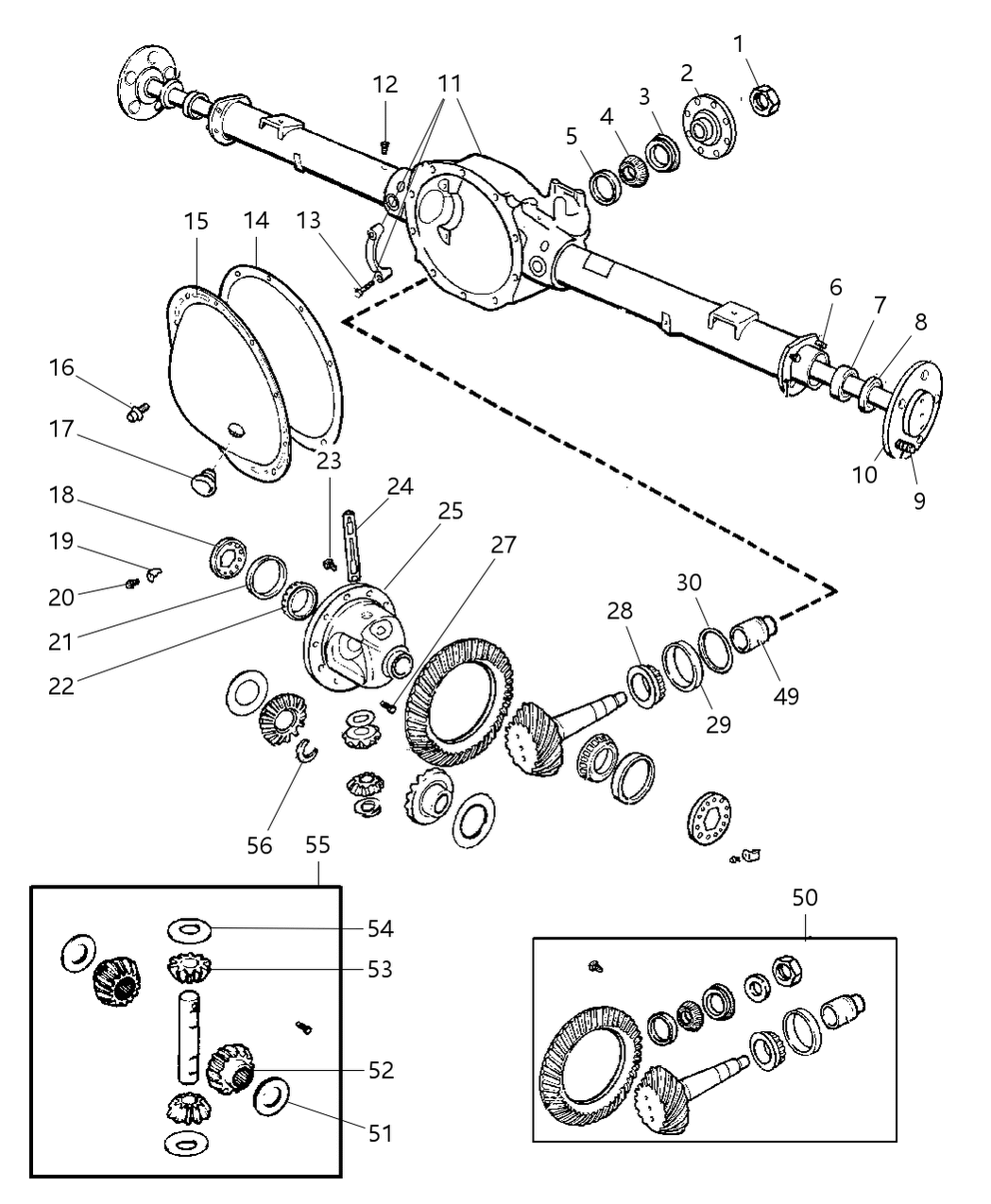 Mopar 5170334AB Housing Axle