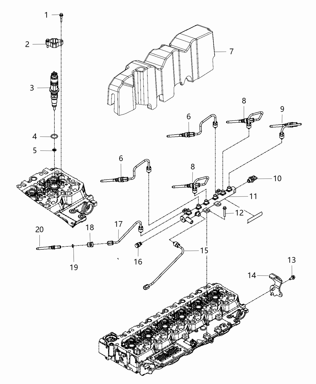 Mopar R8415373AA Injector Fuel