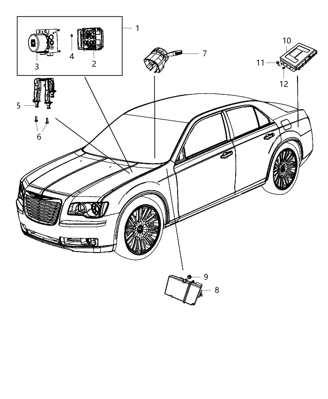 Mopar 5035318AA Module Active Dampening Mopar 5035318AA Module Active Dampening