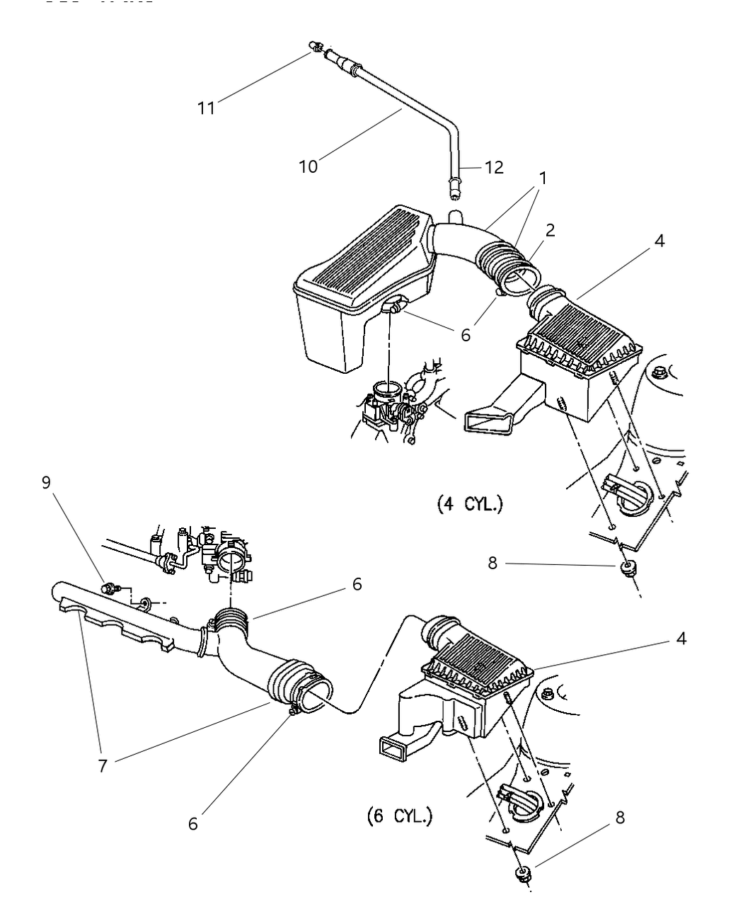 Mopar 5015083AA Adapter Resonator To Throttle Body Also Serviced In Item 1