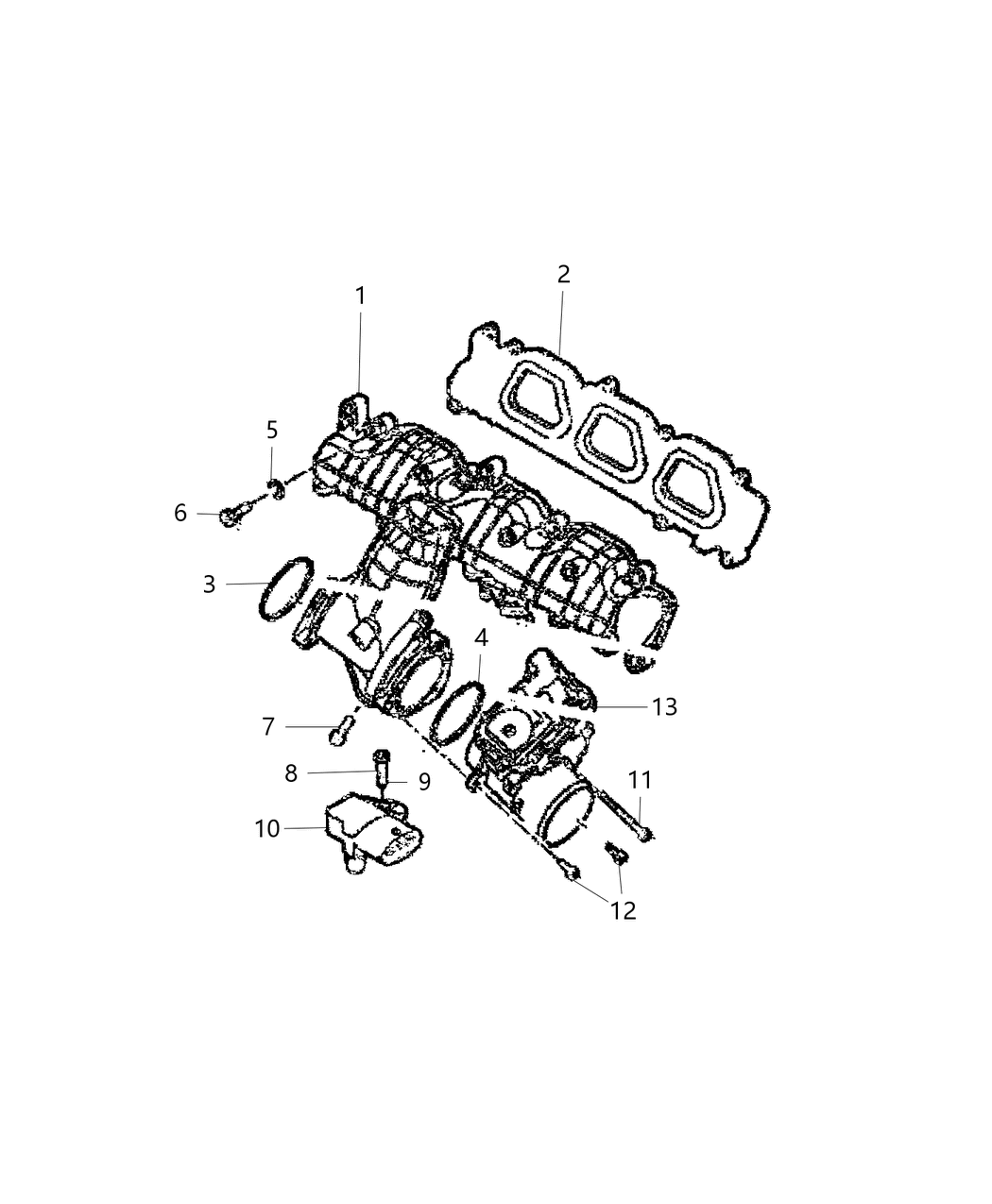 Mopar 68277269AA Bolt Hexagon Head 68277269AA Mopar Bolt Hexagon Head