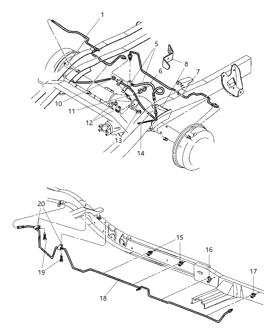 Mopar 56021260 Clip Sensor