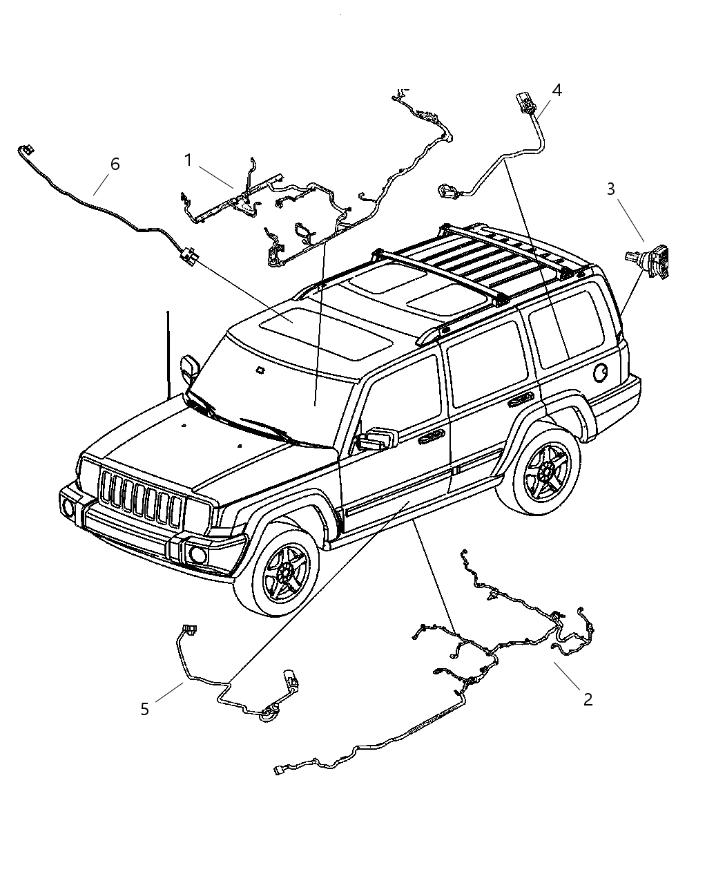 Mopar 56047755AD Wiring Underbody