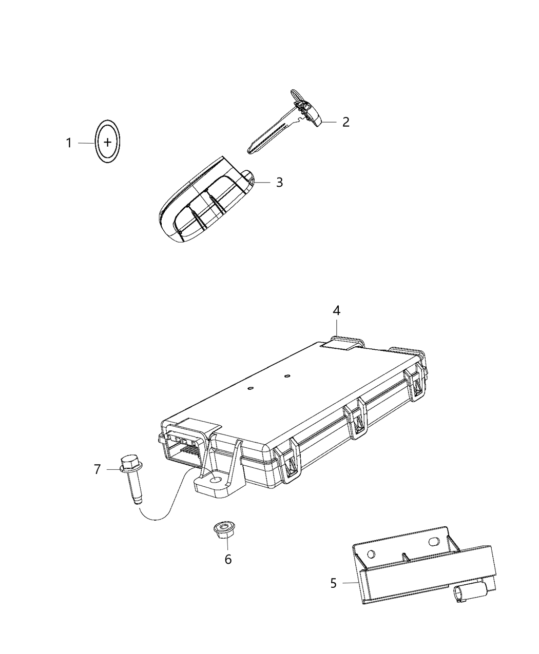 Mopar 5035396AA Receiver Hub 5035396AA Mopar Receiver Hub