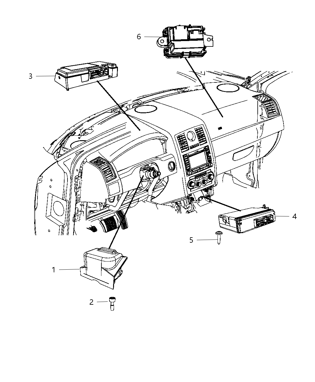 Mopar 5091072AE Telematics Module for Vehicles with Navigation Radios