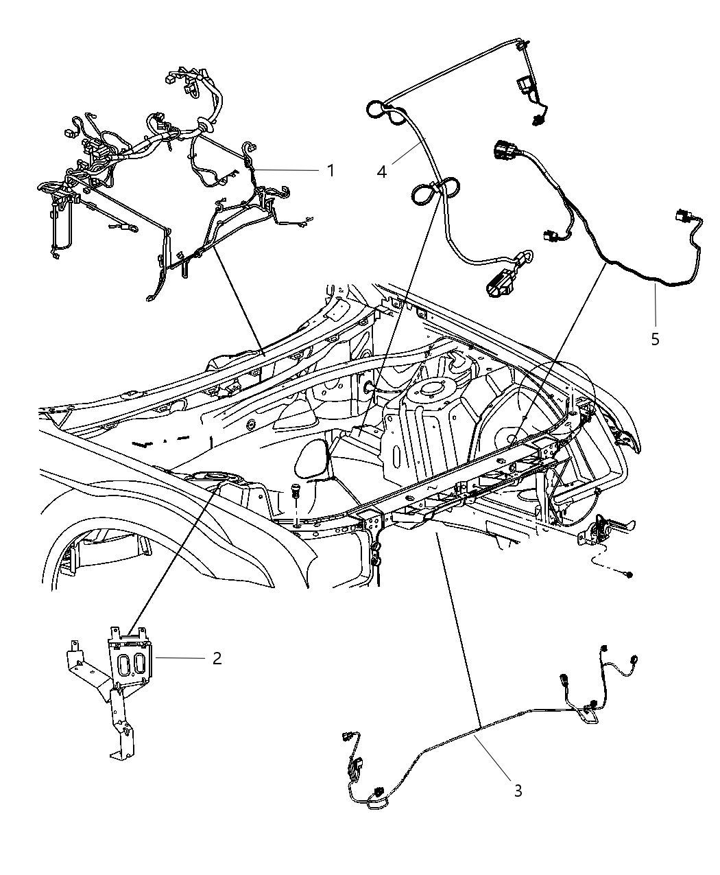 Mopar 4607903AD Wiring Headlamp To Dash 4607903AD Mopar Wiring Headlamp To Dash
