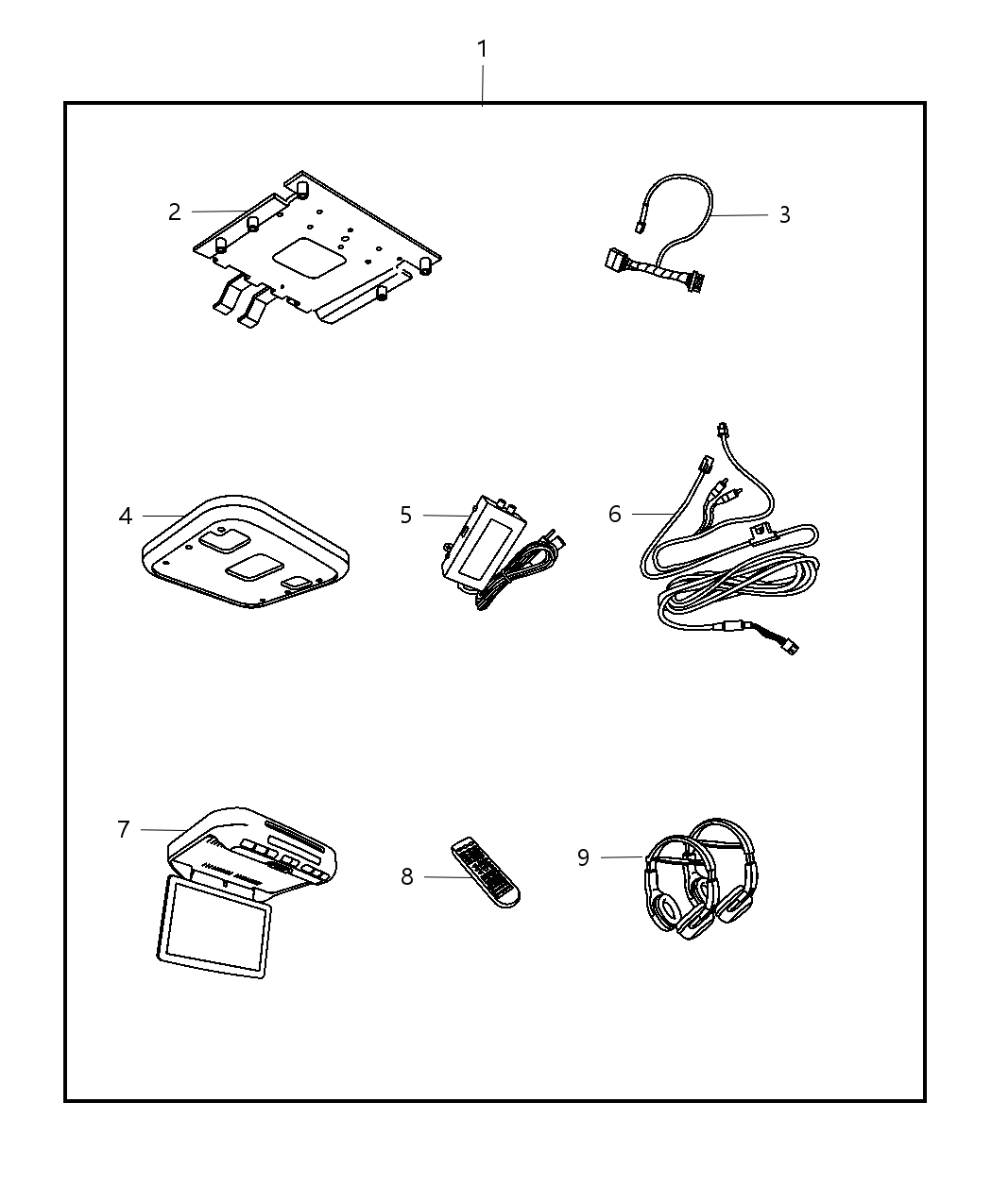Mopar 68030137AA Bracket