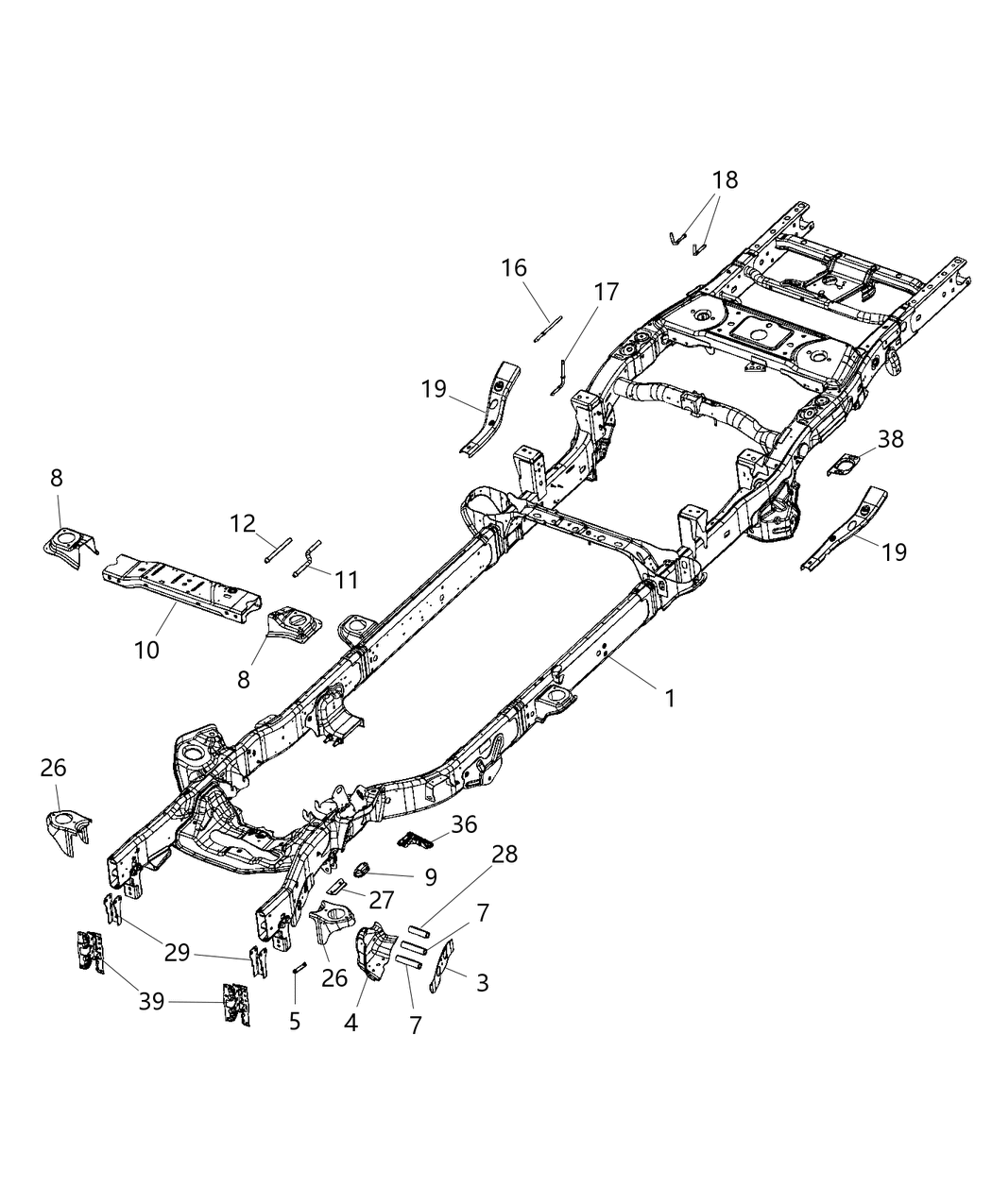 Mopar 68458174AA Bracket Anti-Lock Brake Module