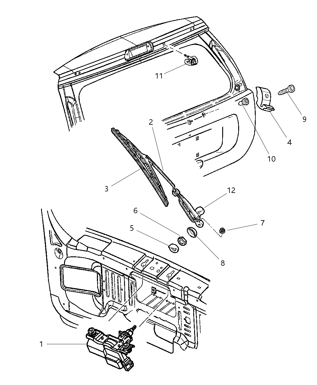 Mopar 55155524AC Hose Windshield Washer