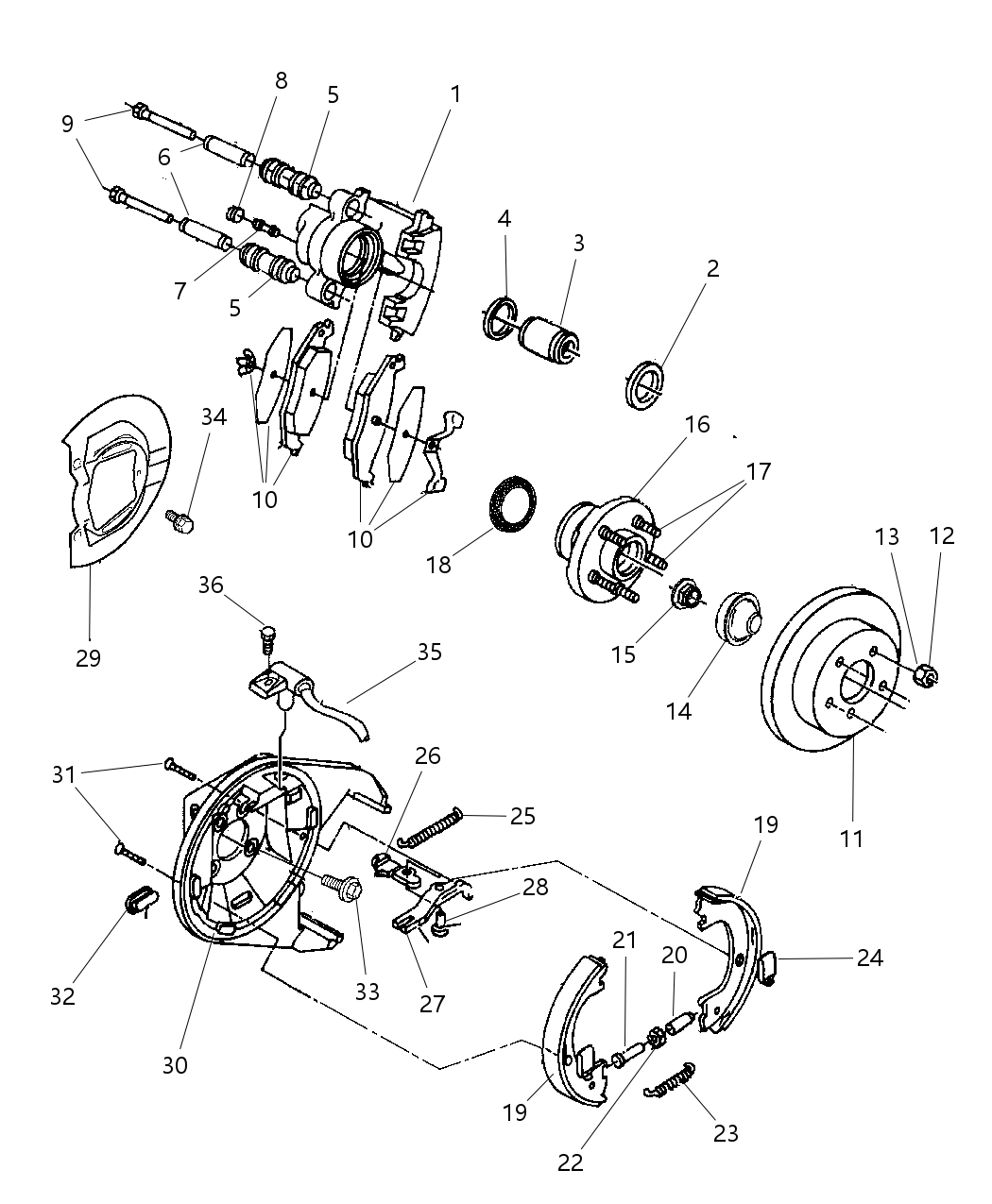 Mopar VRPT3208AA Pad Kit Rear Disc Brake VRPT3208AA Mopar Pad Kit Rear Disc Brake