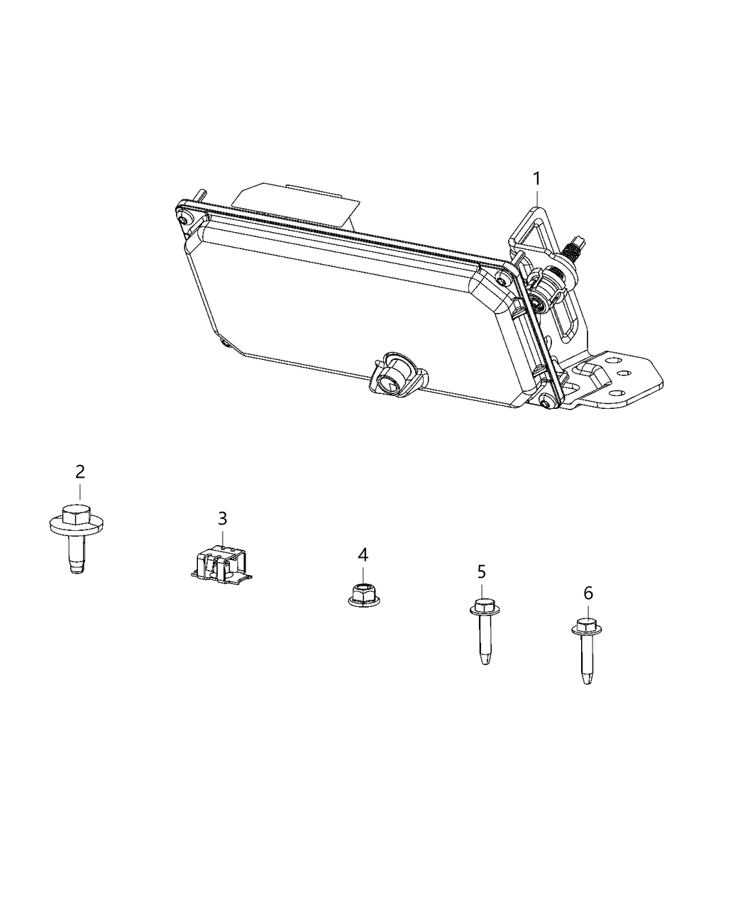Mopar 68475159AE Module Forward Facing Camera