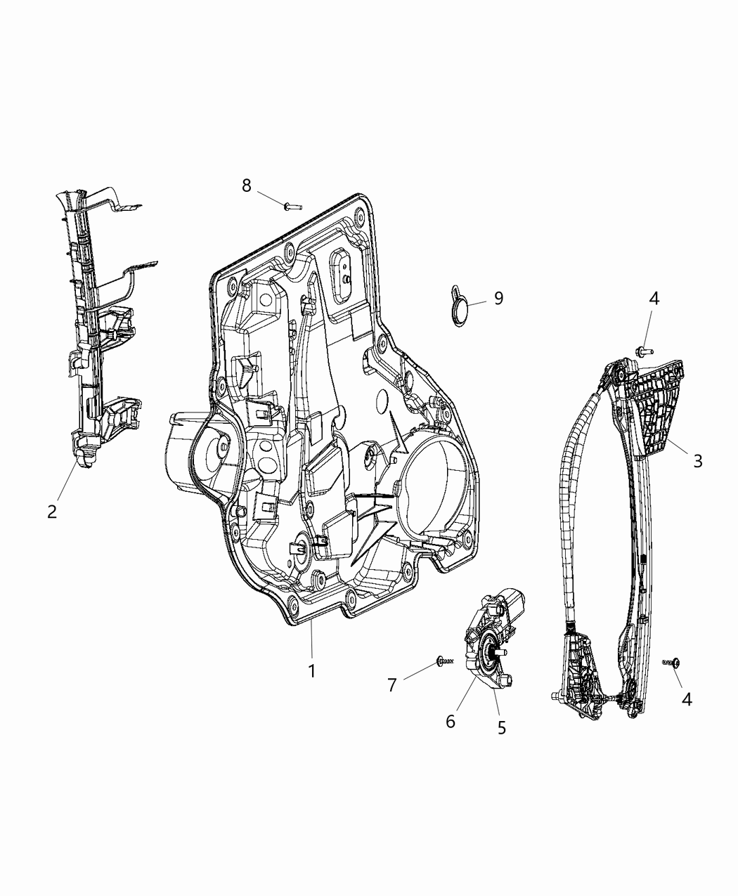 Mopar 6512654AA Screw Hexagon Head M6X1X20 Liftplate Screw 6512654AA Mopar Screw Hexagon Head M6X1X20 Liftplate Screw
