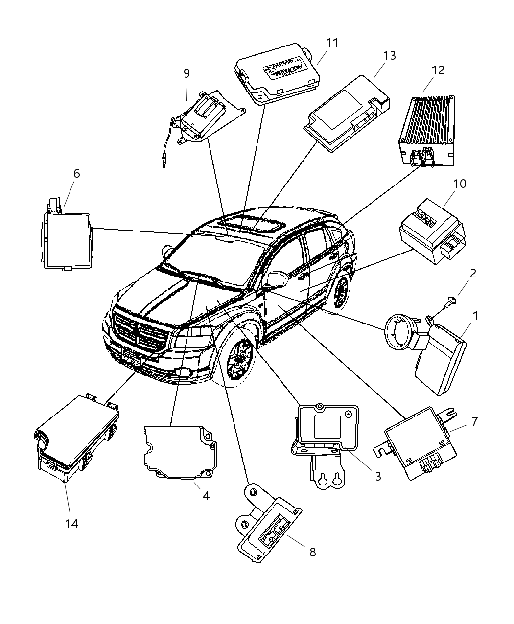 Mopar 5033301AE Module AWD Driveline