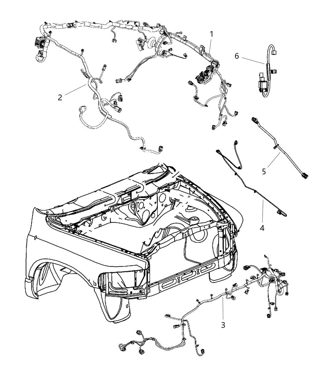 Mopar 68197337AA Bracket Relay