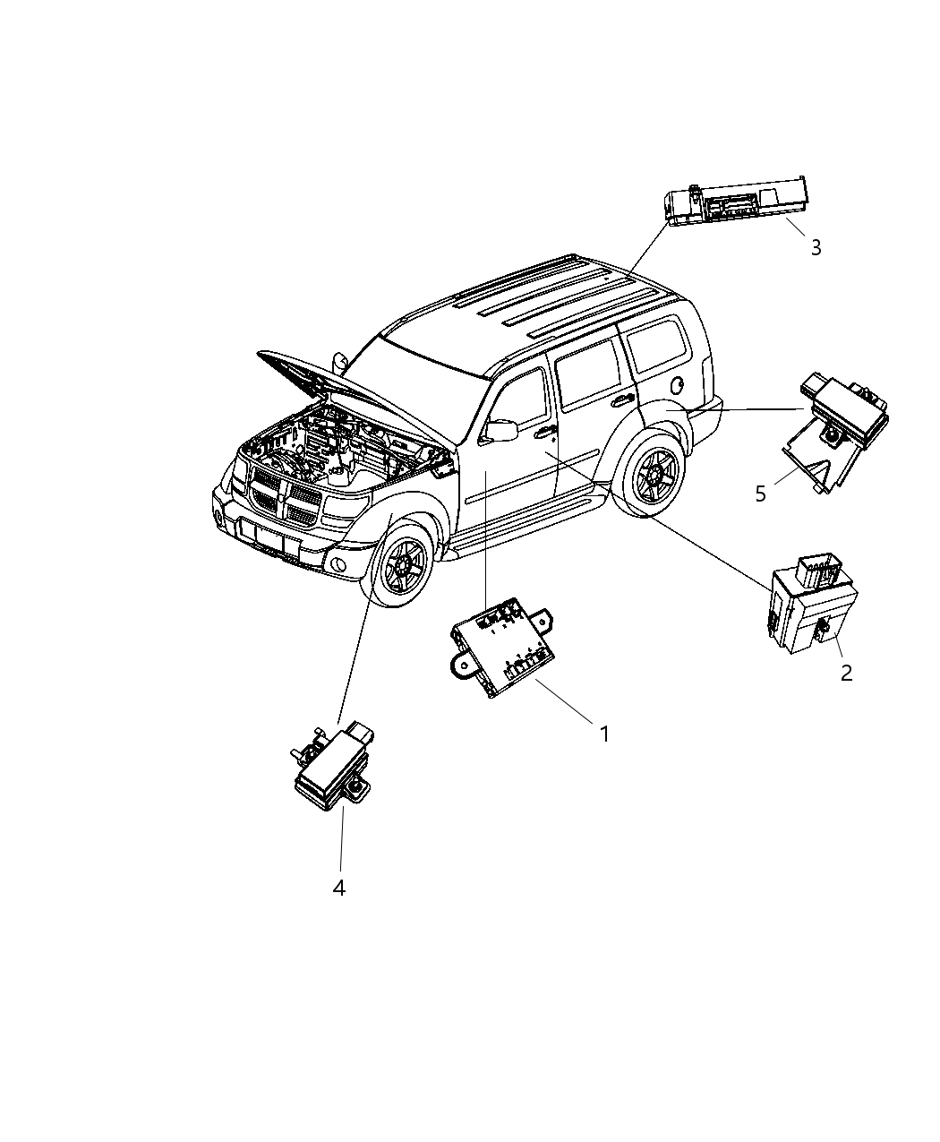 Mopar 5026861AB Module Door