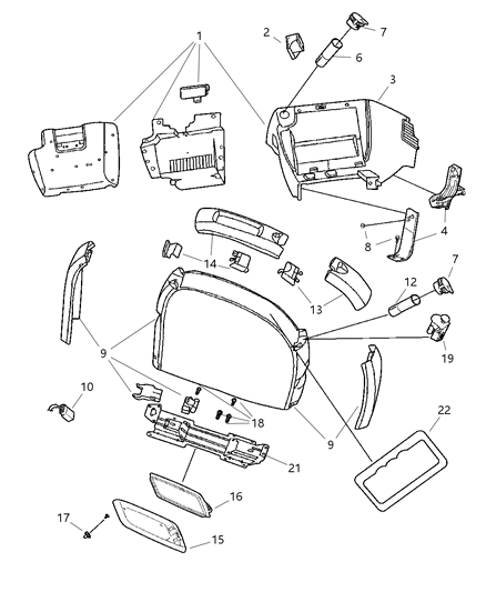 Connector Wiring Diagram for 5066990AA