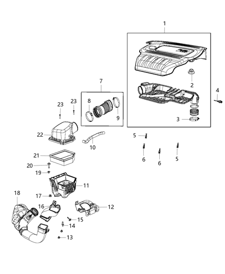 2003 Chrysler Sebring Clamp Hose M98.0X73.00 Diagram for 6510459AA