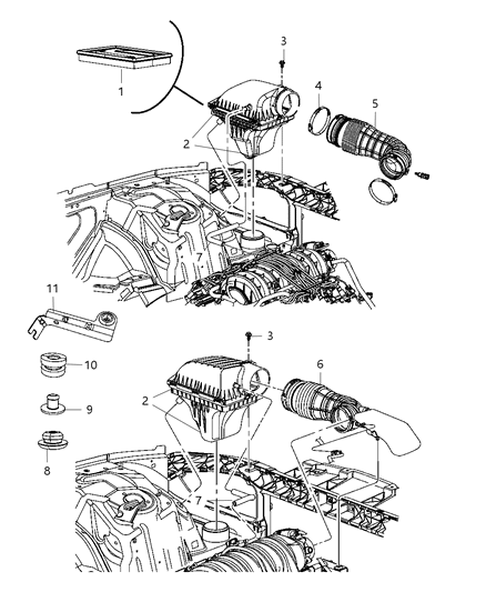 1991 Dodge B150 Hose Make Up Air Diagram for 4593692AA