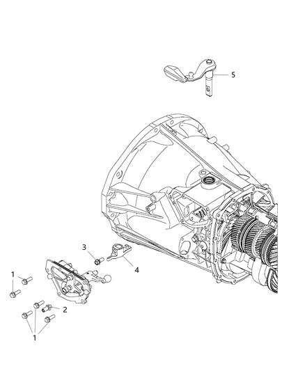 2009 Jeep Commander Bolt Hexagon Flange Head Diagram for 68331271AA